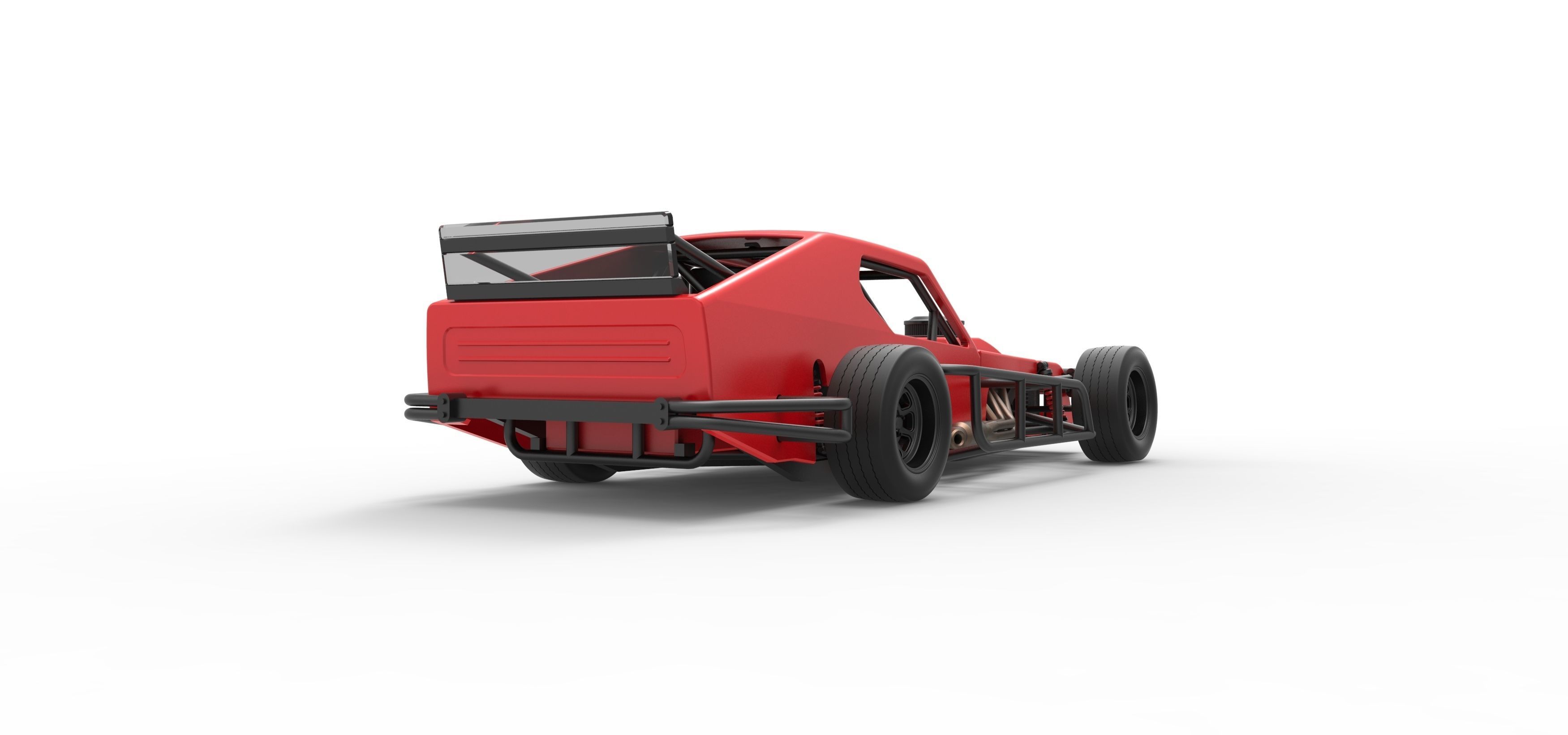 Asphalt Modified stock car Version 2 Scale 1 to 25 3D print model_19