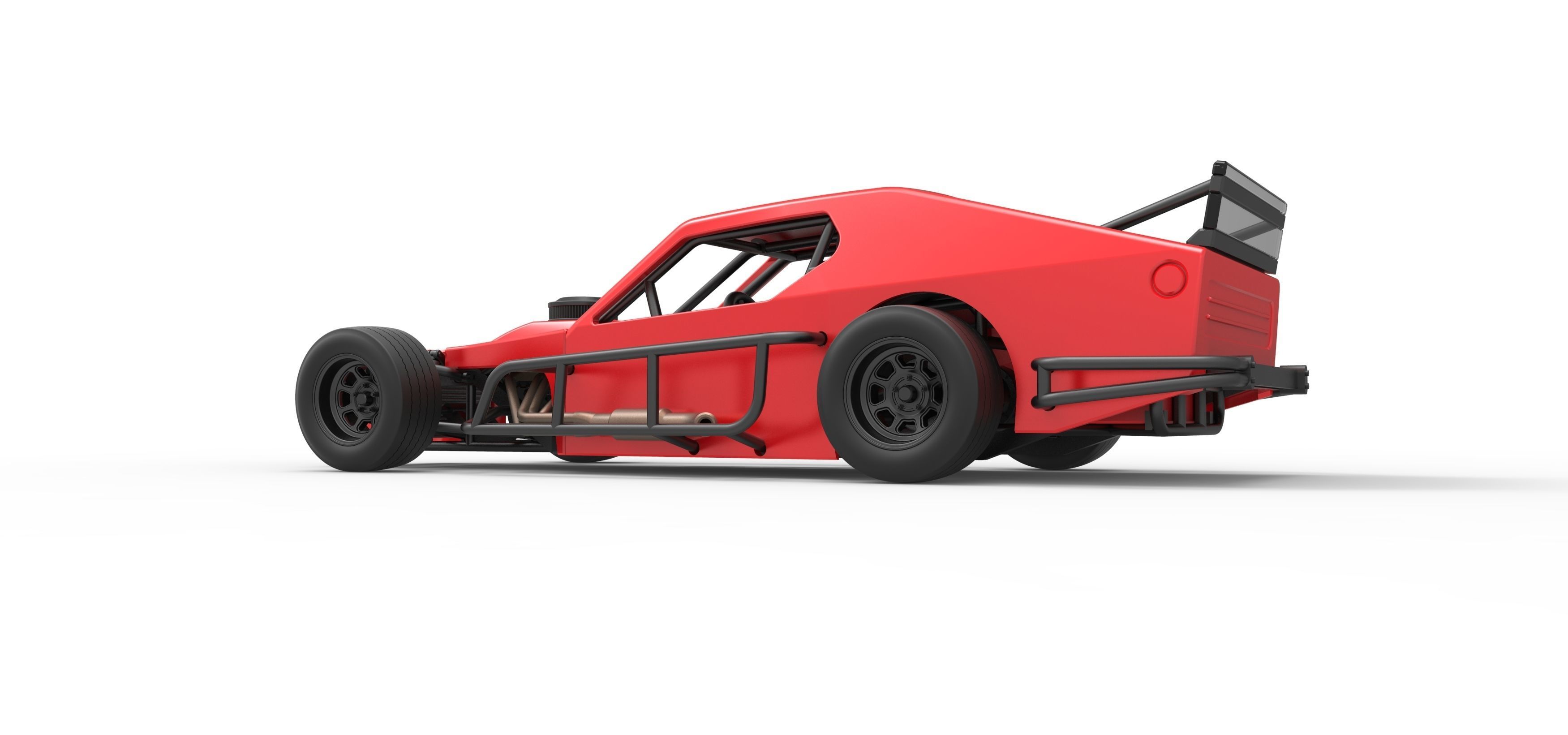 Asphalt Modified stock car Version 2 Scale 1 to 25 3D print model_13