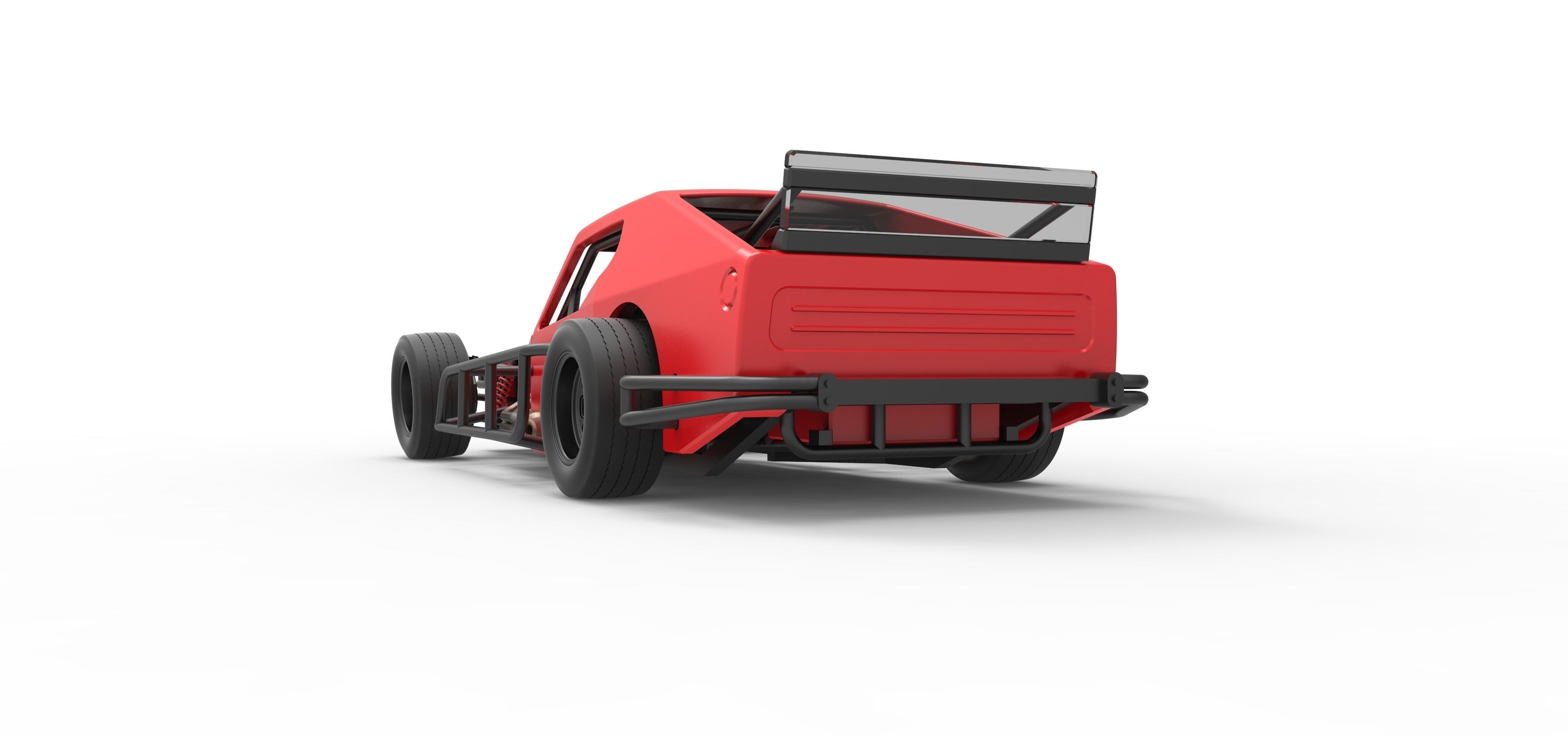 Asphalt Modified stock car Version 2 Scale 1 to 25 3D print model_15