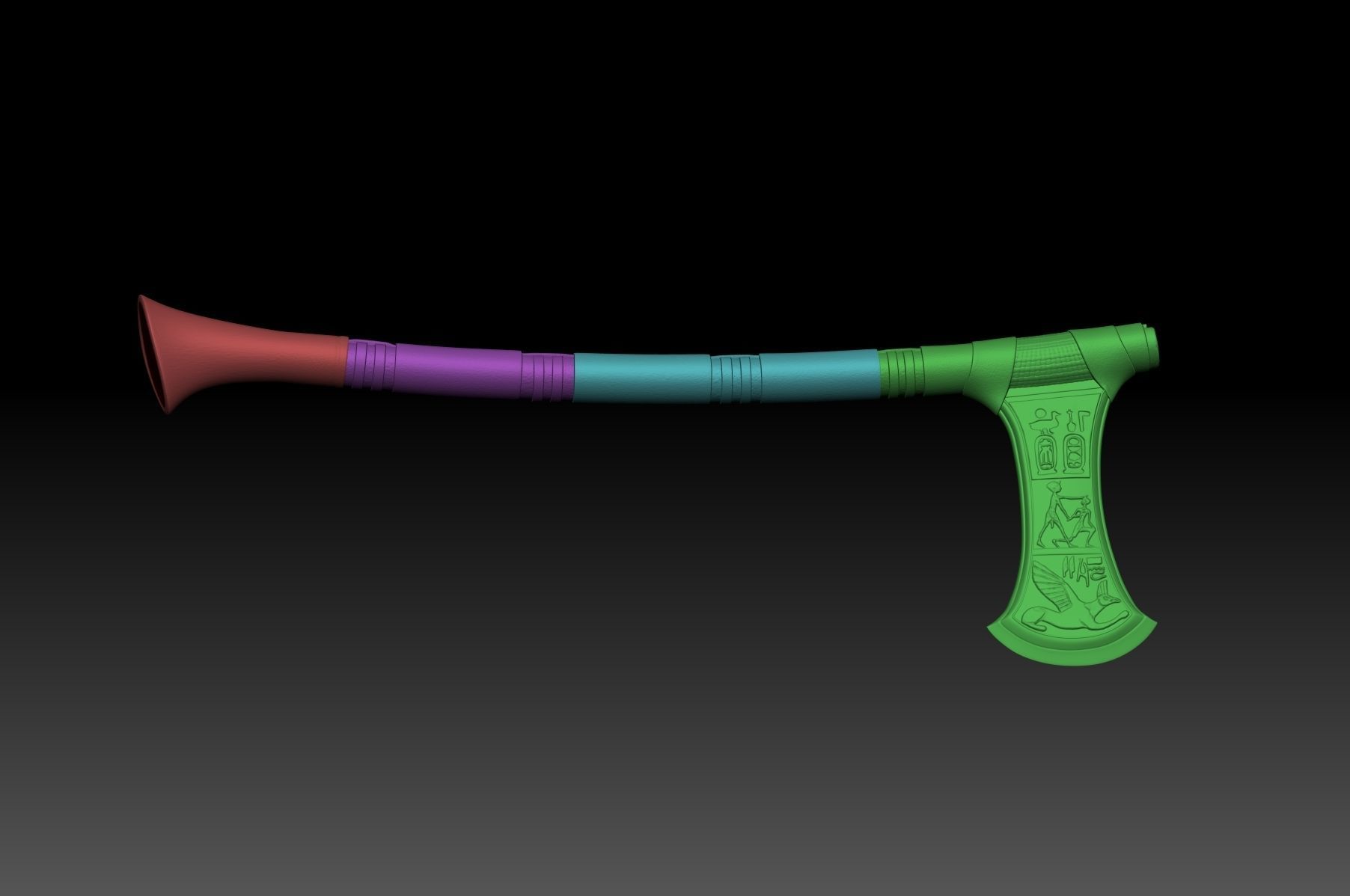 Memorial of the Pharaohs 3D print model_7