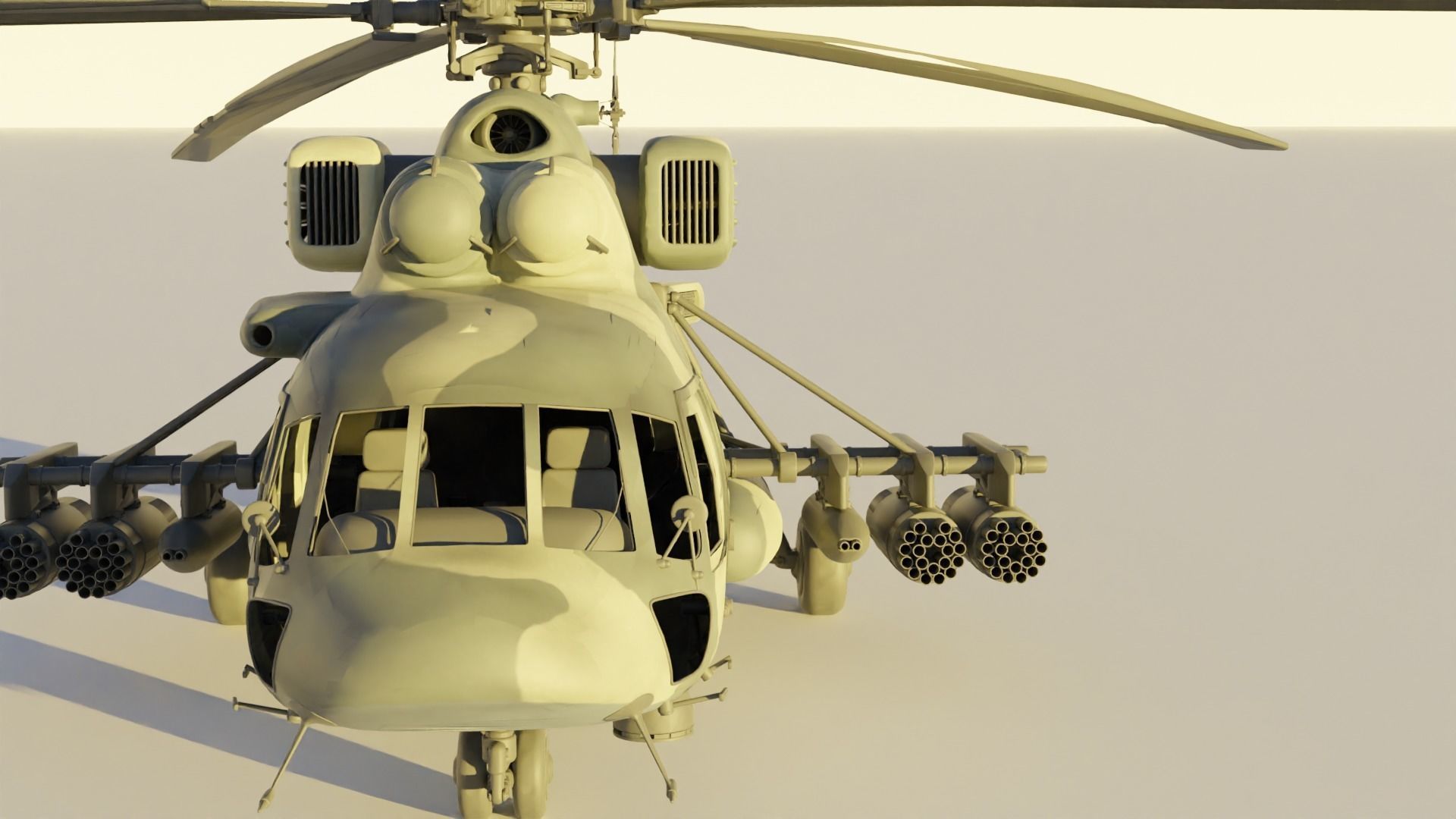 Sikorsky UH-60 Black Hawk plus 7 Skins 3D model Low-poly 3D model_6