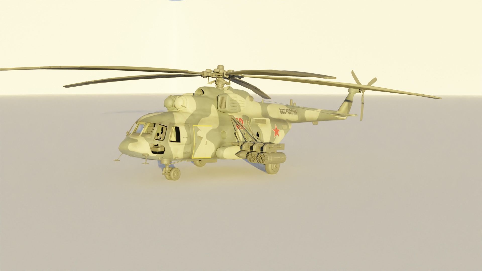 Sikorsky UH-60 Black Hawk plus 7 Skins 3D model Low-poly 3D model_14