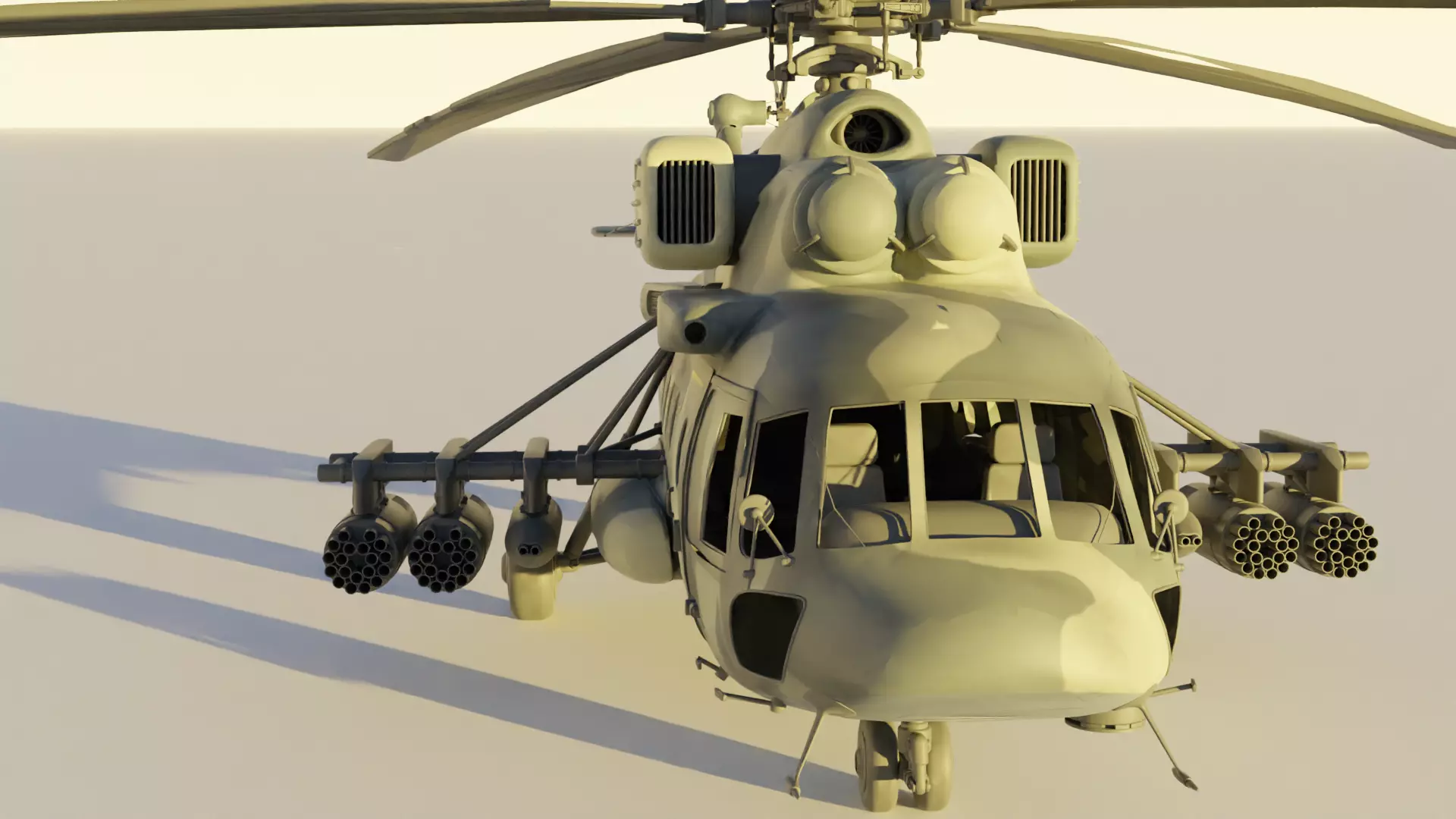 Sikorsky UH-60 Black Hawk plus 7 Skins 3D model Low-poly 3D model_0