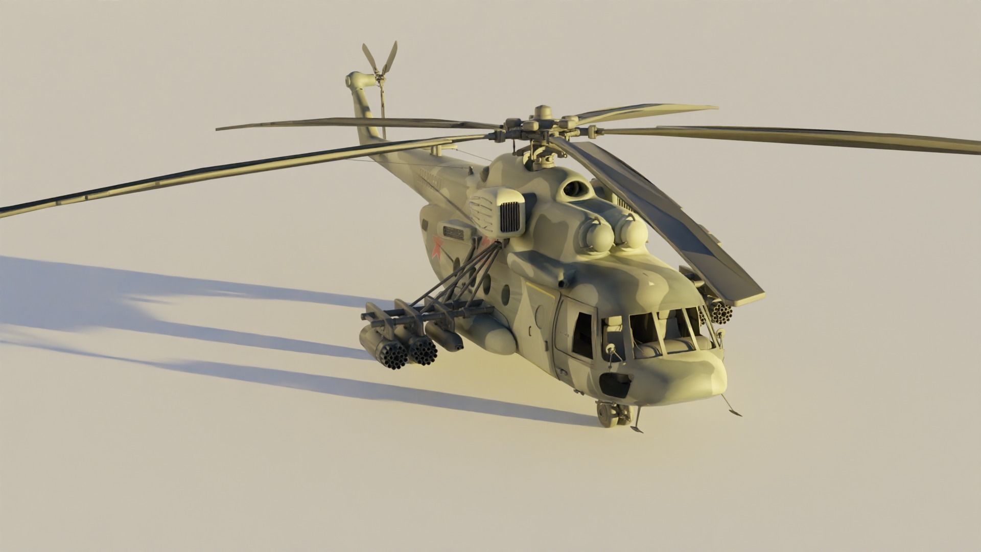 Sikorsky UH-60 Black Hawk plus 7 Skins 3D model Low-poly 3D model_51
