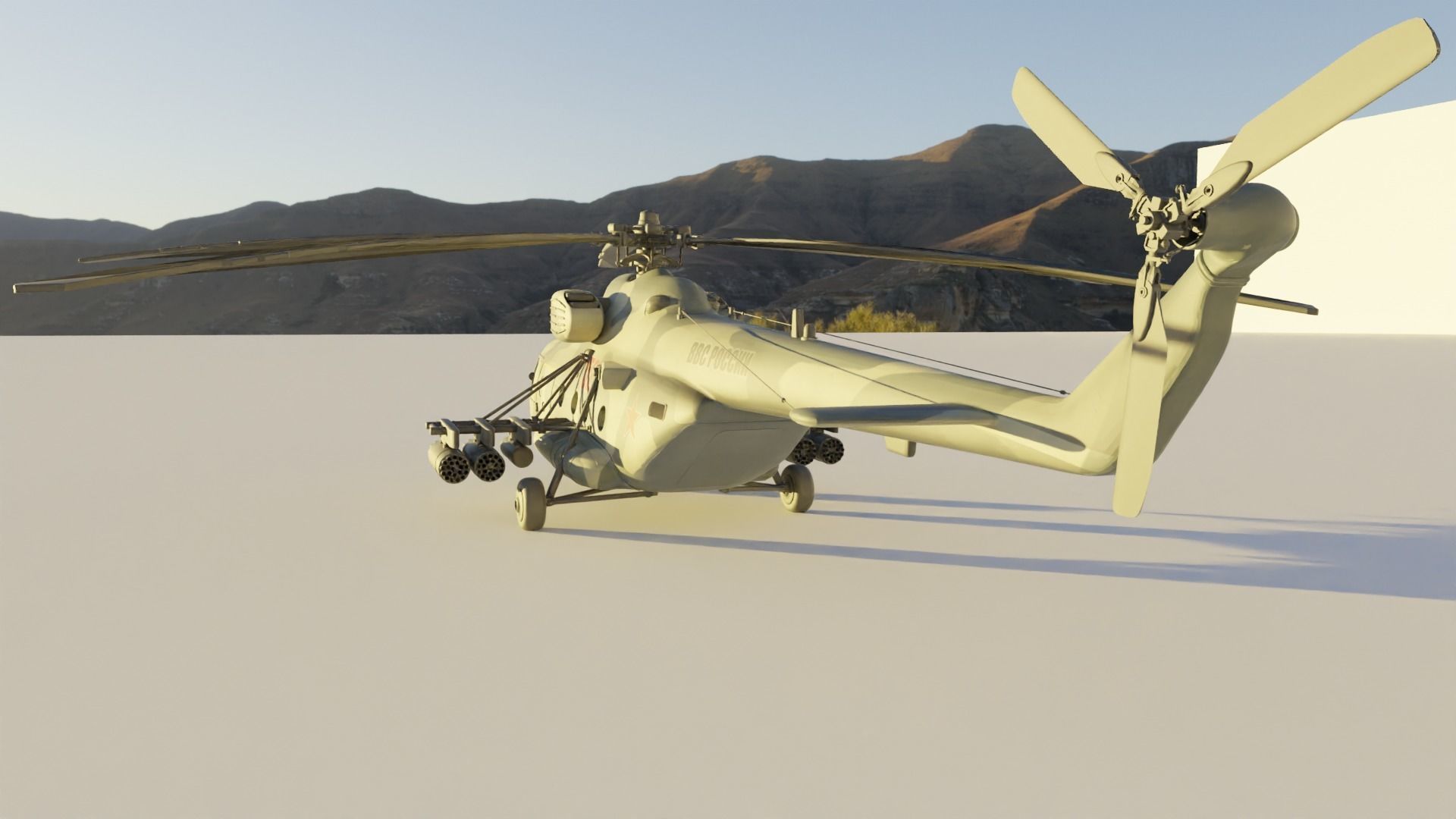 Sikorsky UH-60 Black Hawk plus 7 Skins 3D model Low-poly 3D model_39