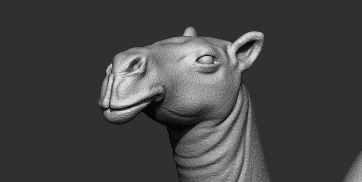 Camel 3d printable model 3D print model_6