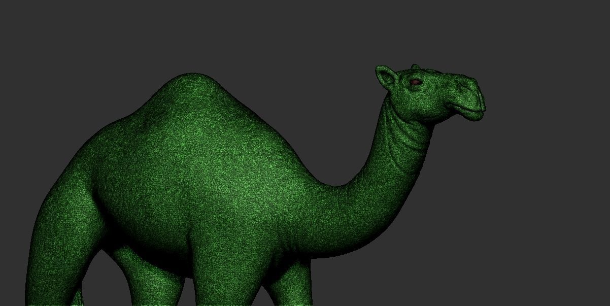 Camel 3d printable model 3D print model_7