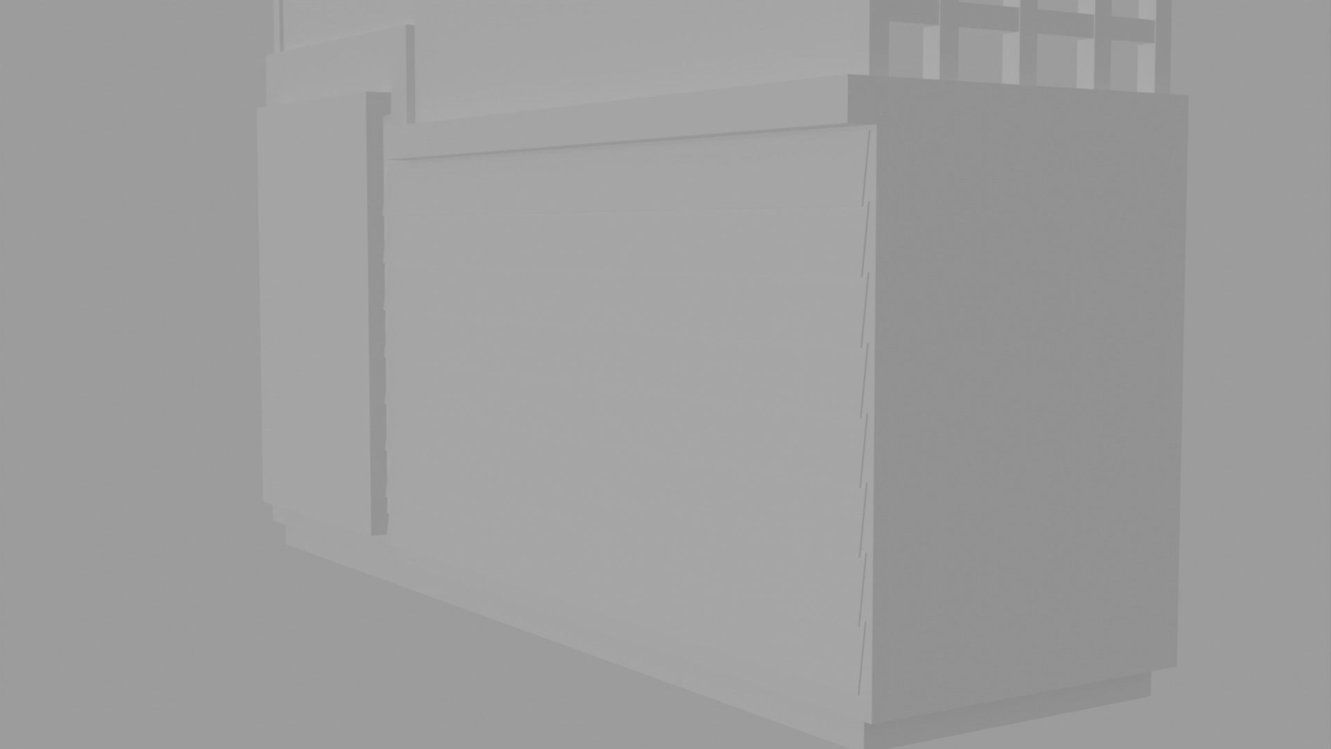 Food Stand 3D model_3