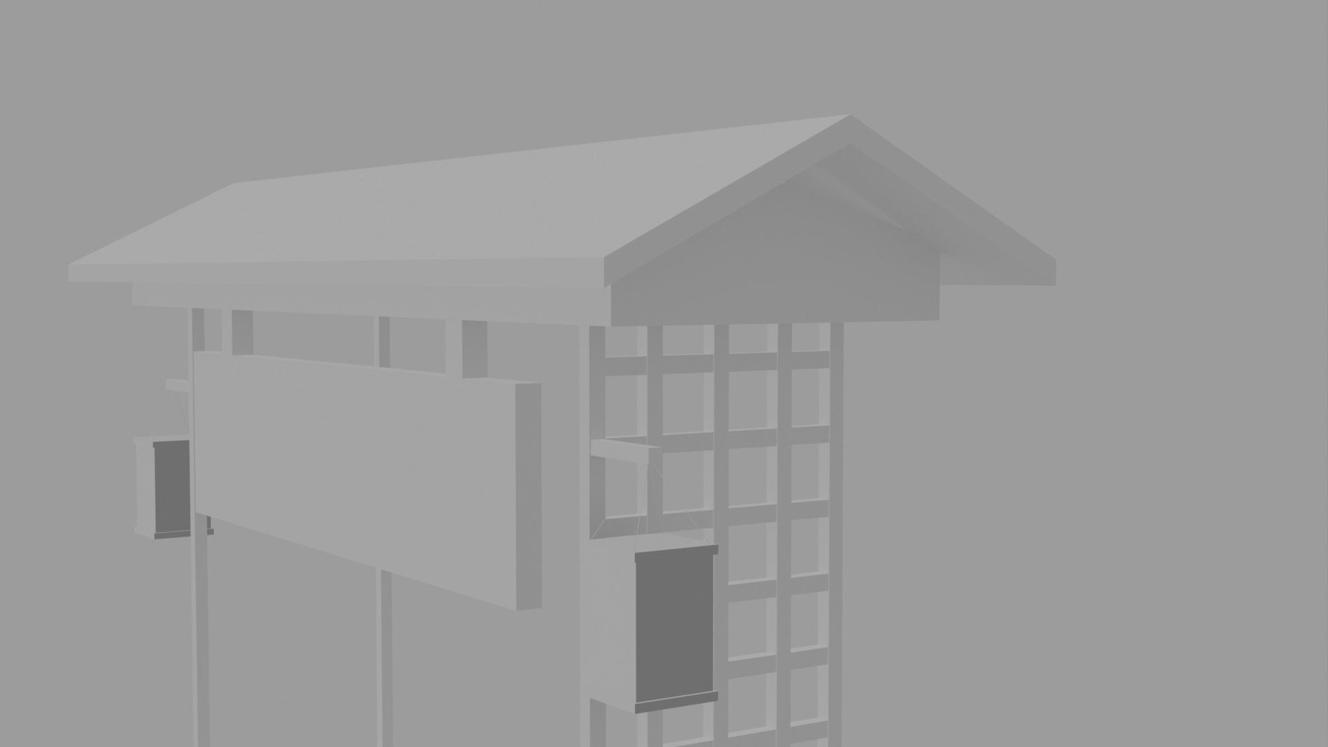 Food Stand 3D model_4