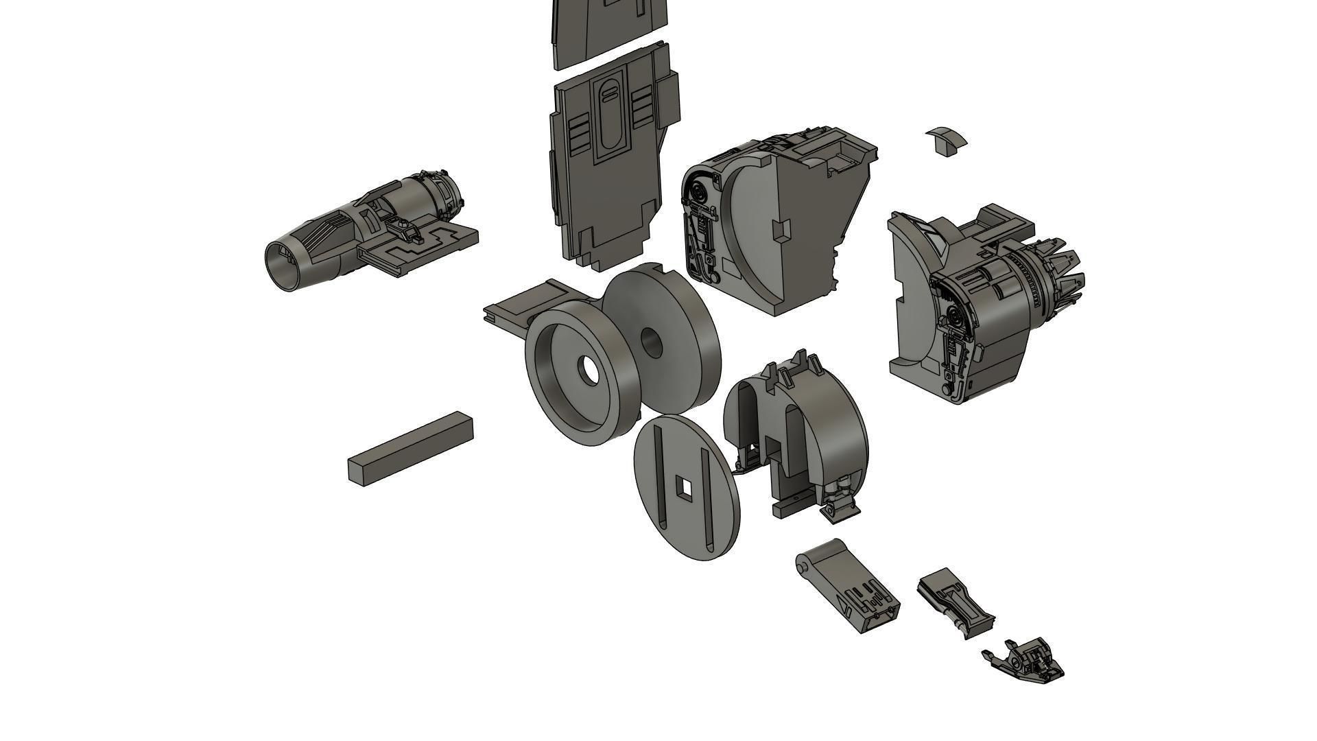 star wars The  Stinger Mantis  jedi surviver 3D print model_4