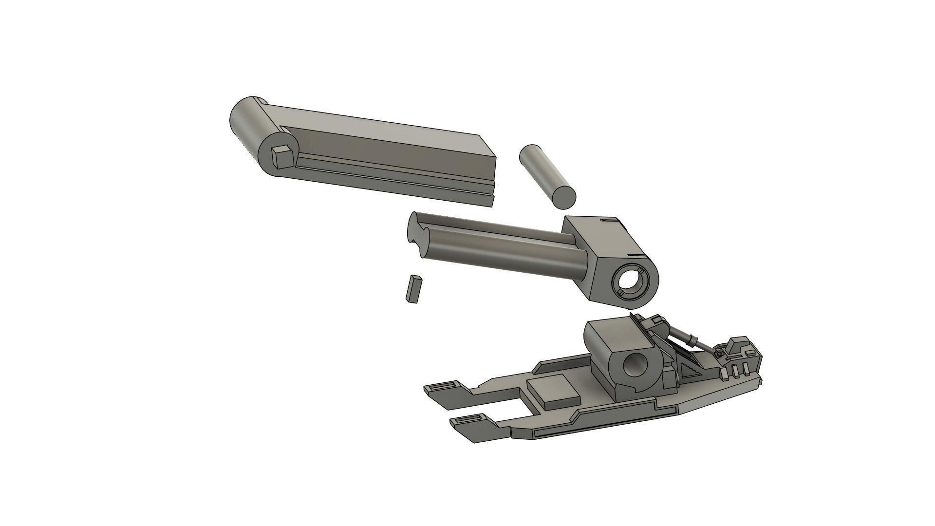 star wars The  Stinger Mantis  jedi surviver 3D print model_2