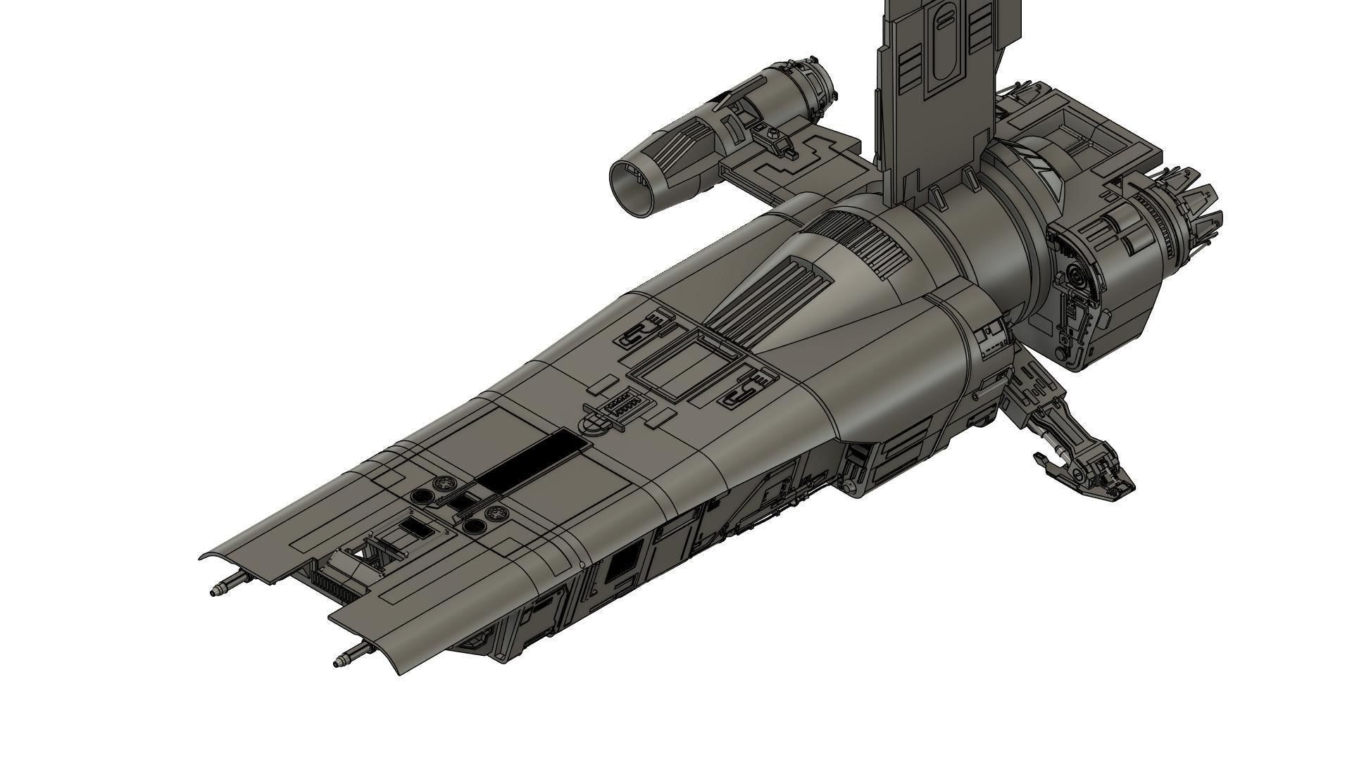 star wars The  Stinger Mantis  jedi surviver 3D print model_6