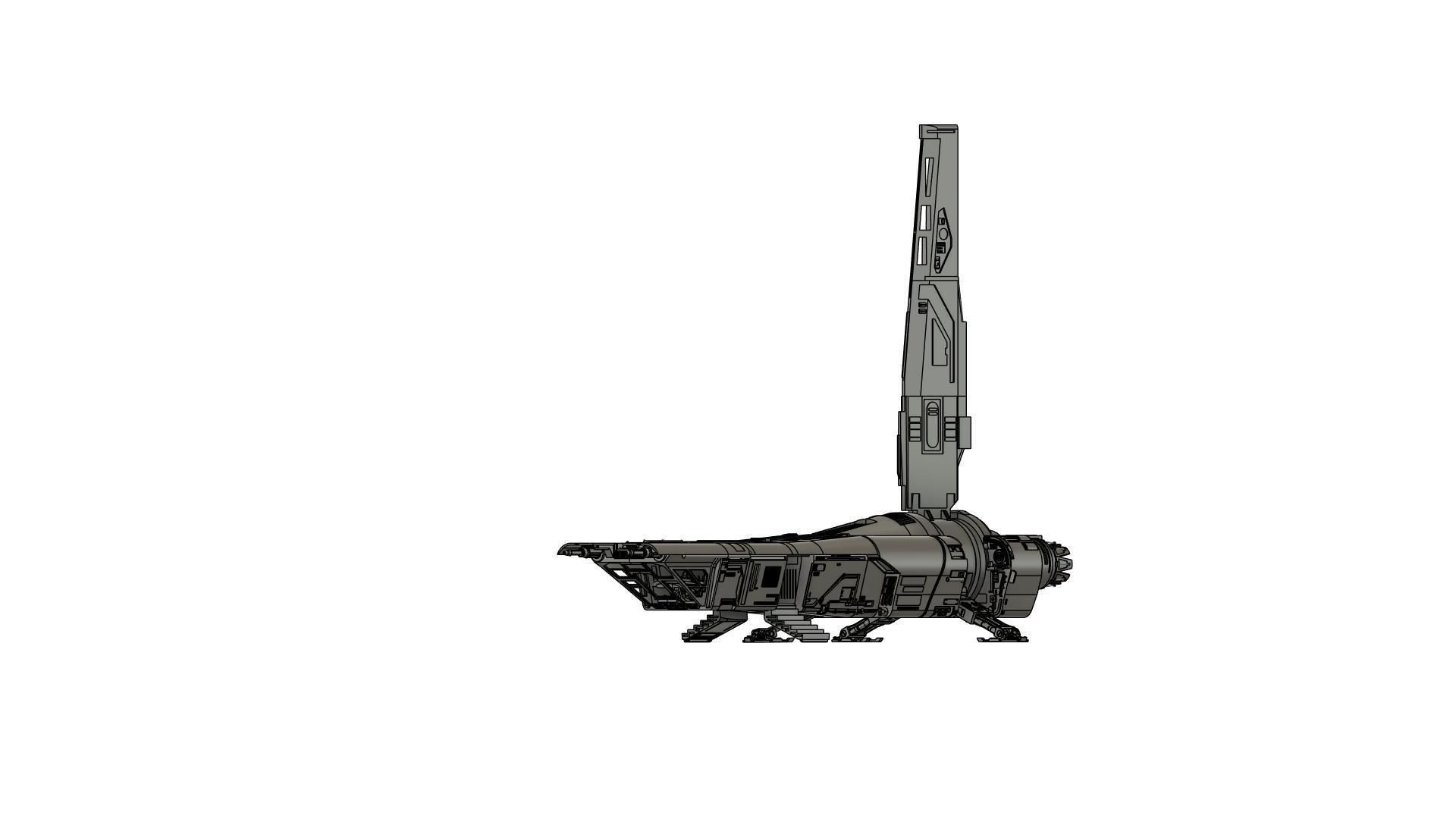 star wars The  Stinger Mantis  jedi surviver 3D print model_5