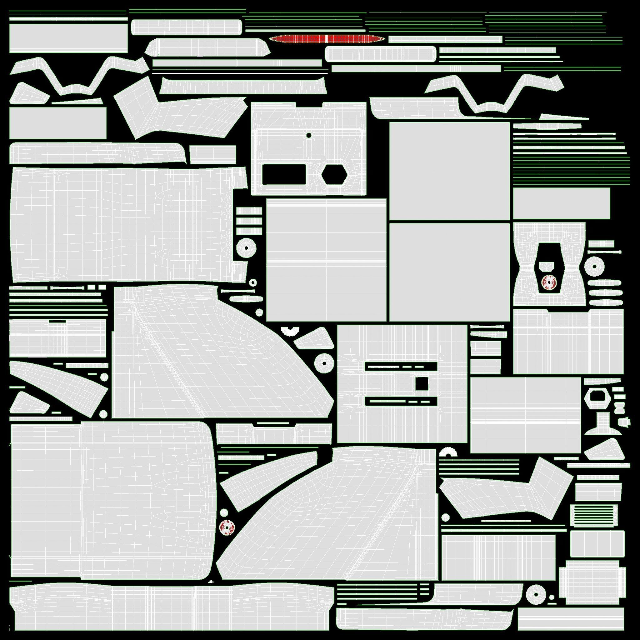 Electronic money counting machine 3D model_12