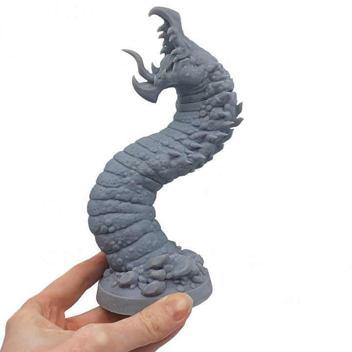 Giant Wyrm 3D print model_1