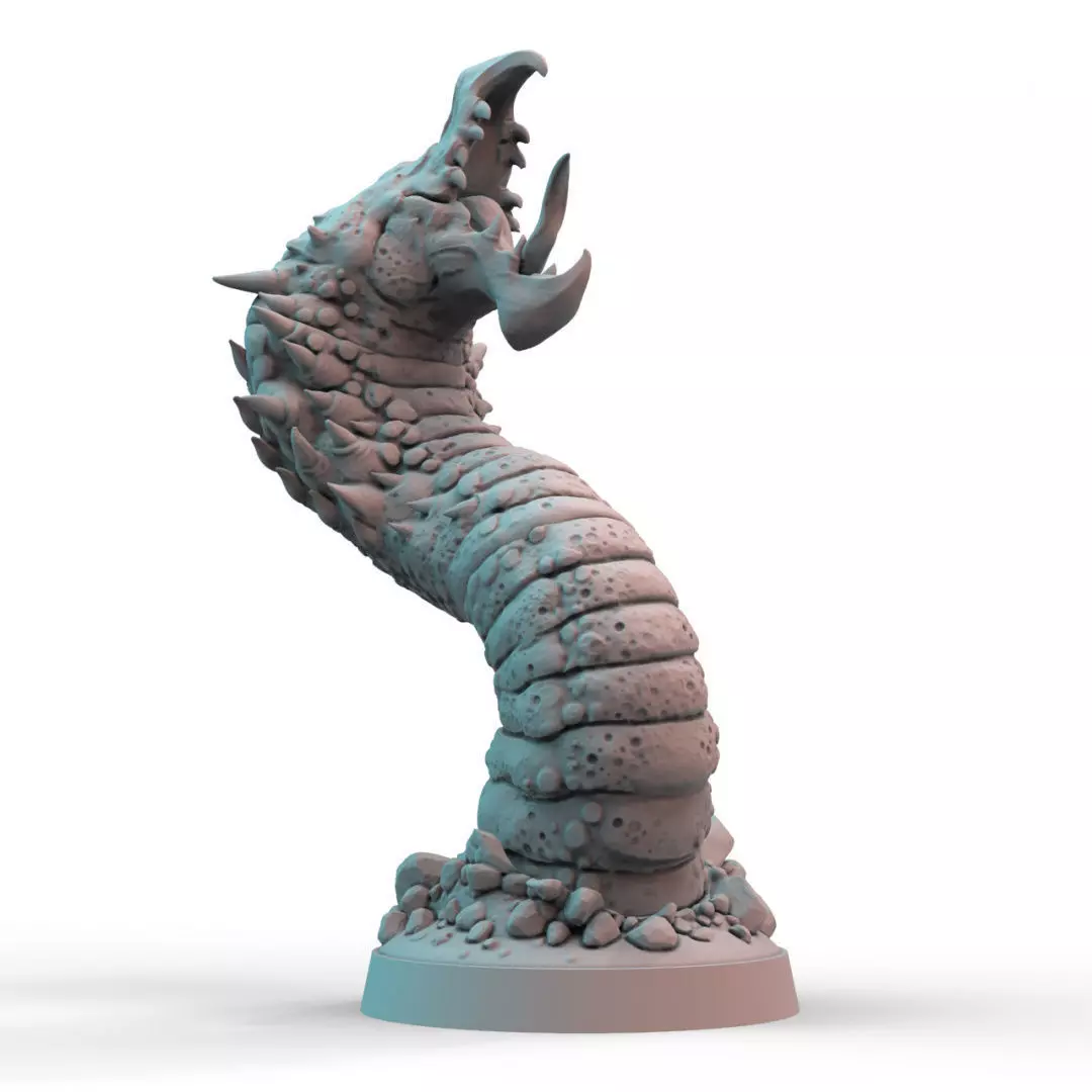 Giant Wyrm 3D print model_0