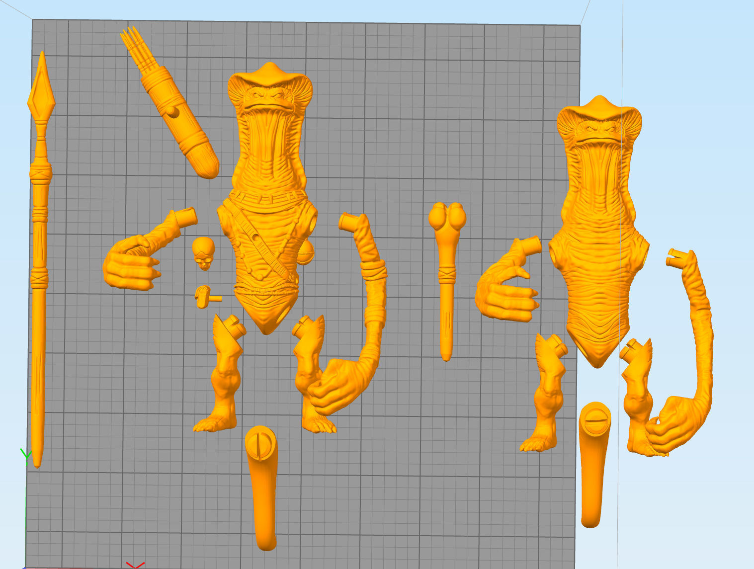 star wars amanaman and Amani Warrior 3D print model_18