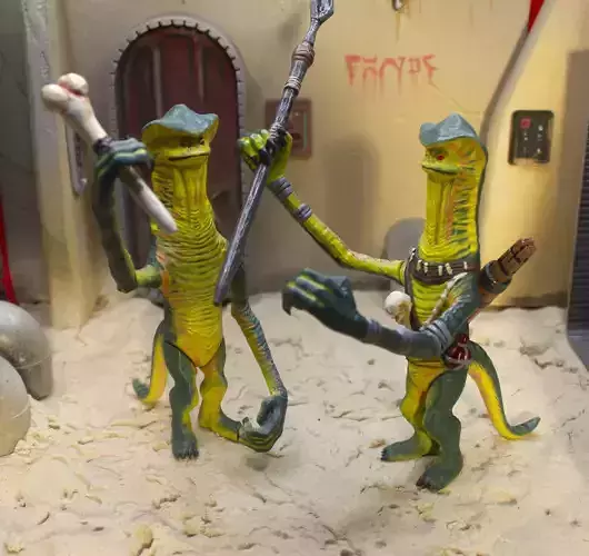 star wars amanaman and Amani Warrior 3D print model