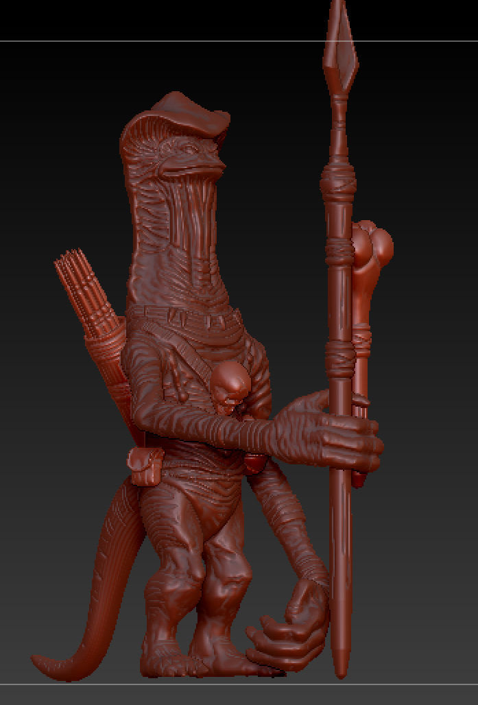 star wars amanaman and Amani Warrior 3D print model_10