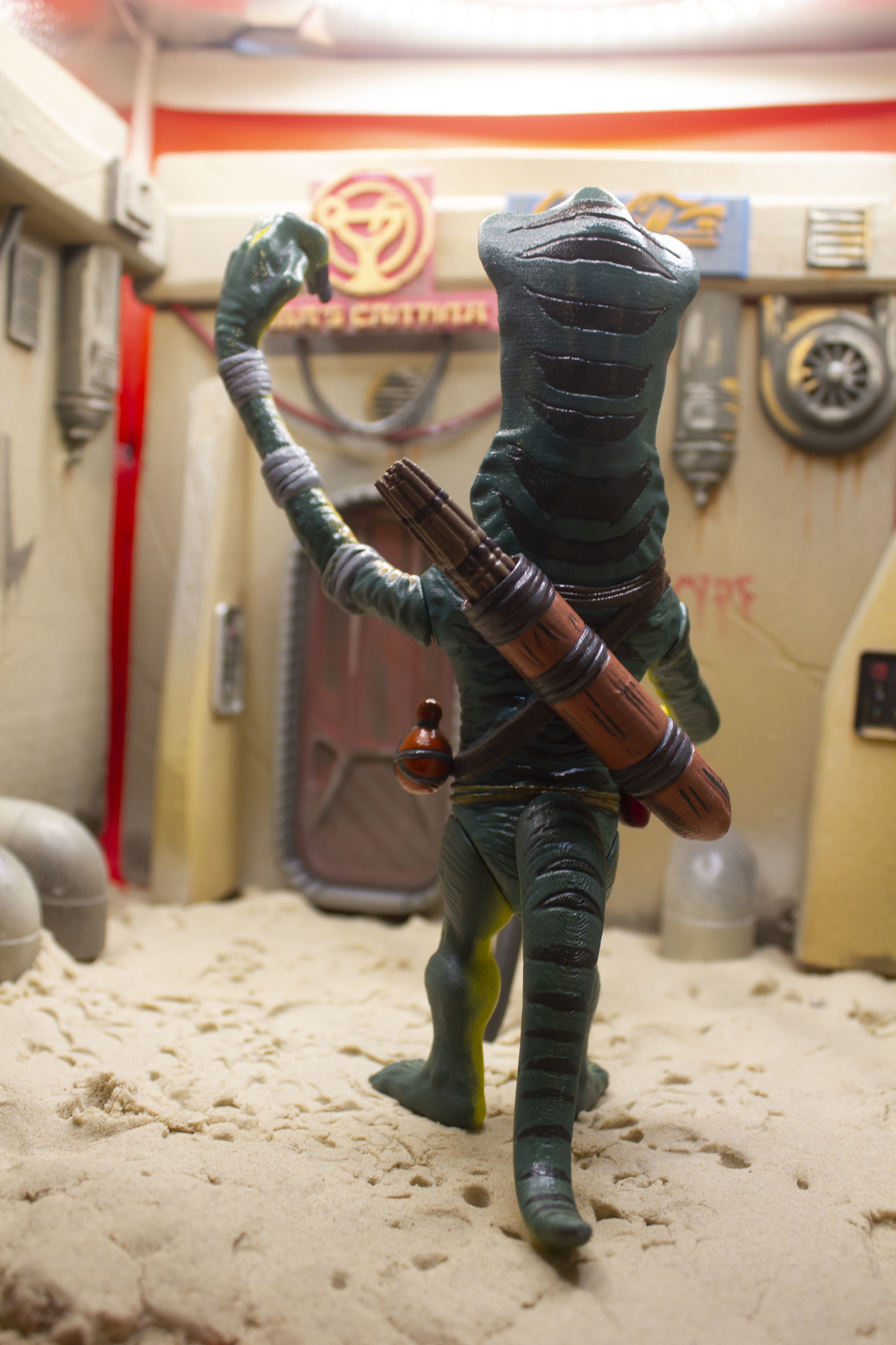 star wars amanaman and Amani Warrior 3D print model_16