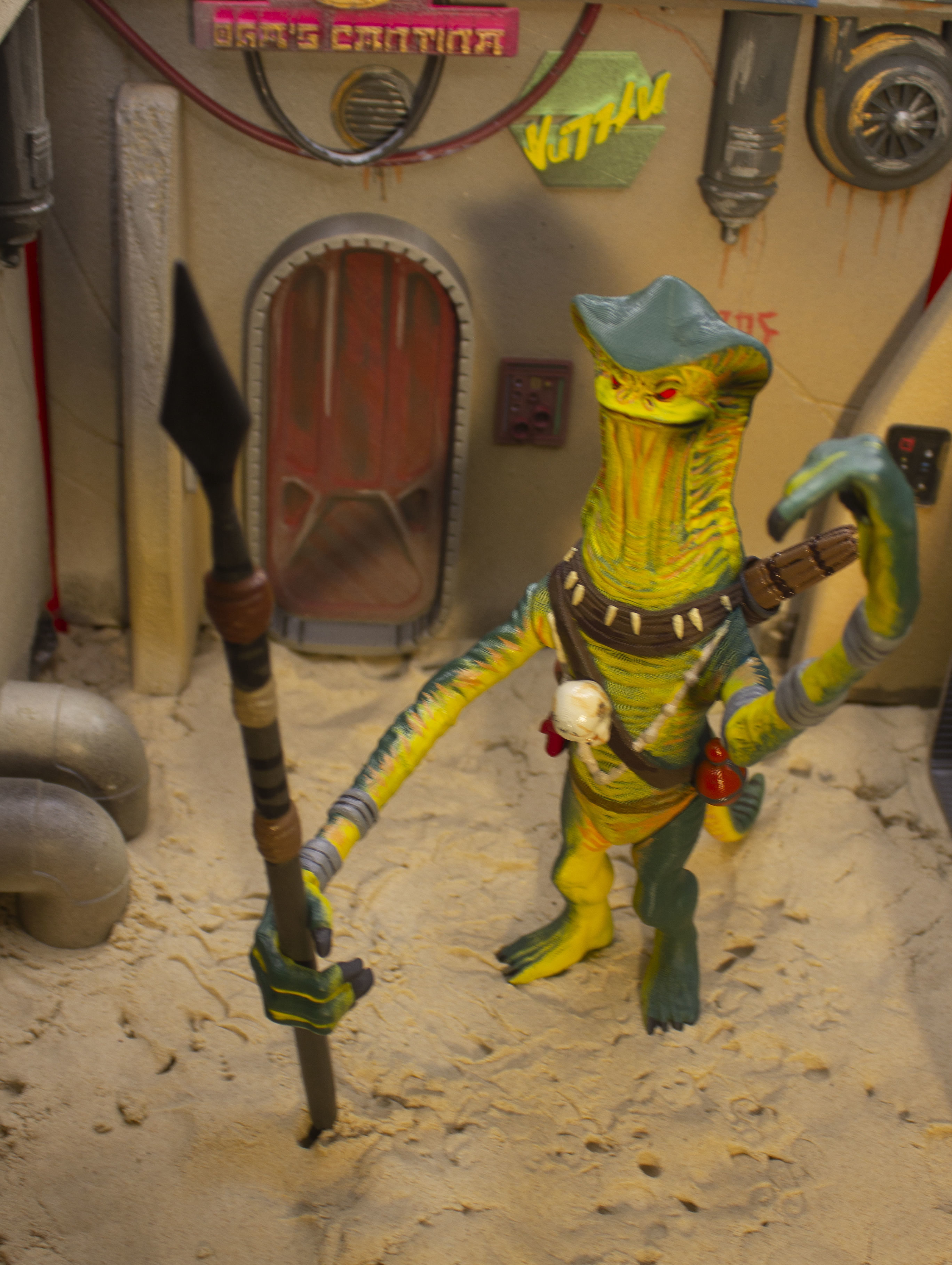 star wars amanaman and Amani Warrior 3D print model_19