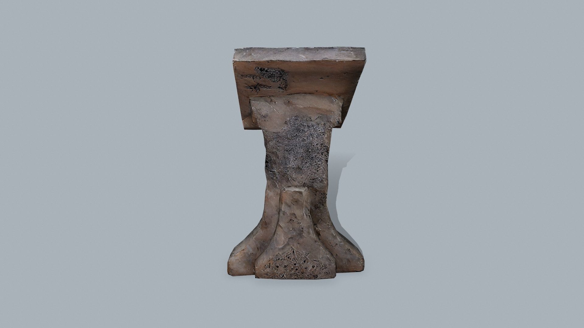 lectern Low-poly 3D model_6