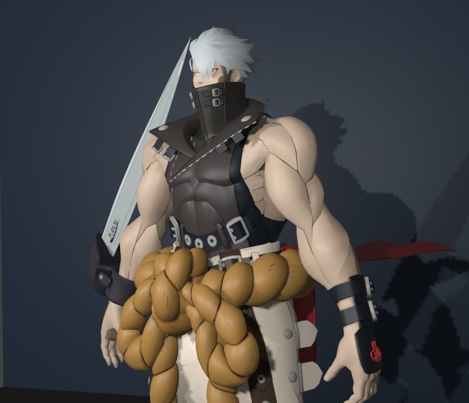 ggs chipp zanuff 3D model_2