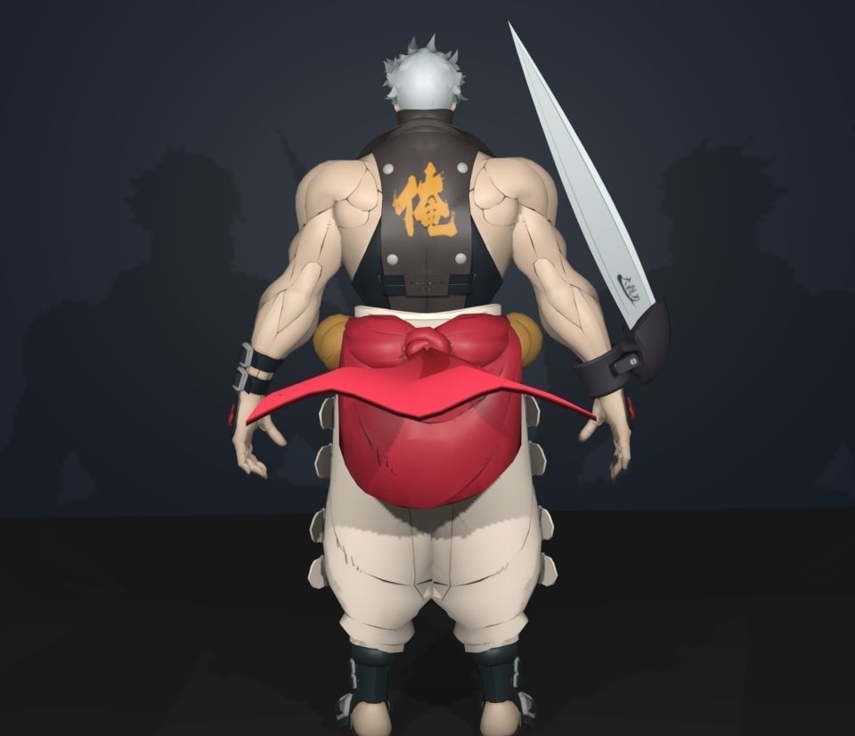 ggs chipp zanuff 3D model_4