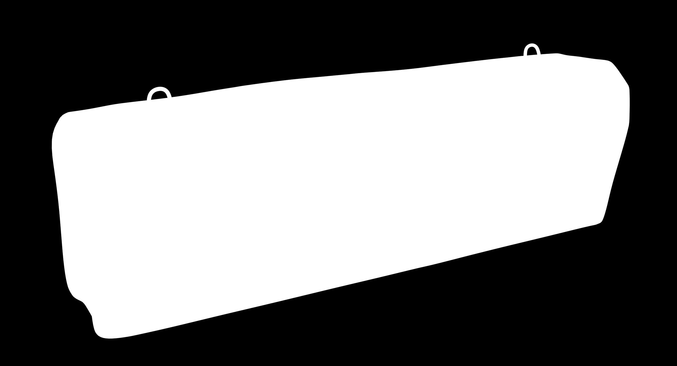 Concrete Barrier Low-poly 3D model_2