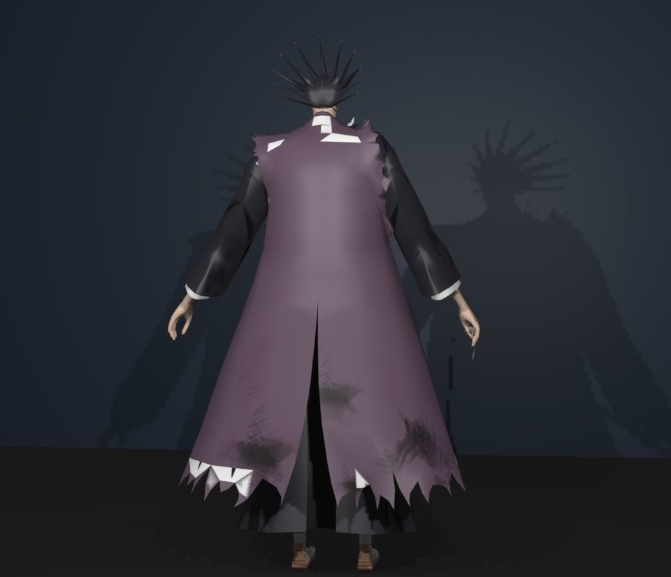 kenpachi zaraki 3D model_4
