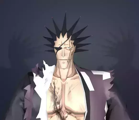 kenpachi zaraki 3D model