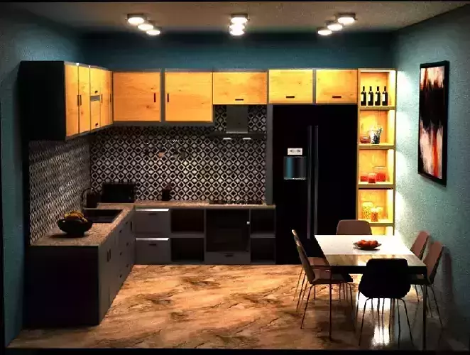 Kitchen 3d model