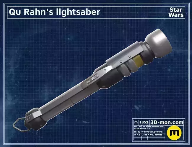 Qu Rahn lightsaber