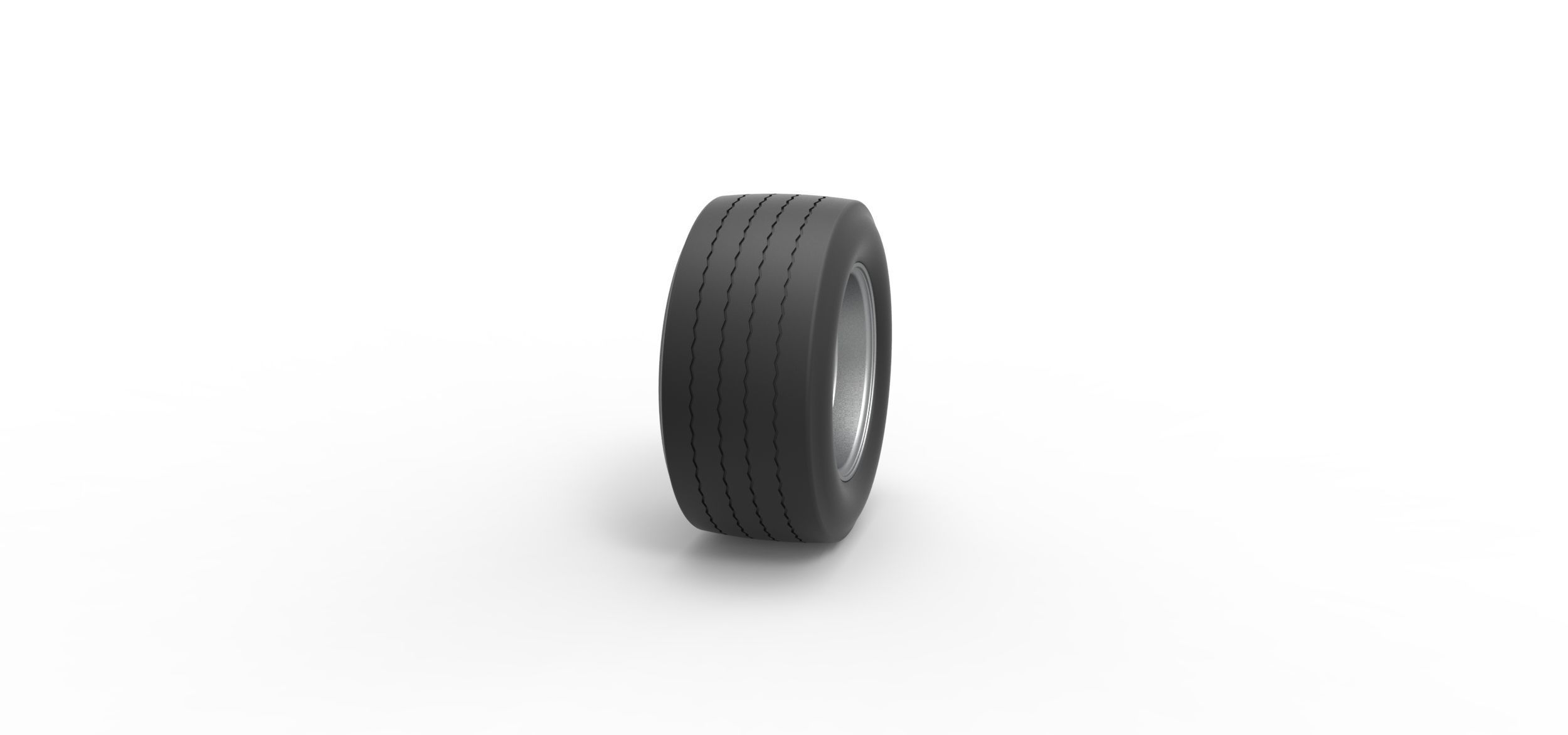 Wheel from Asphalt Modified stock car Version 3 Scale 1 to 25 3D print model_2