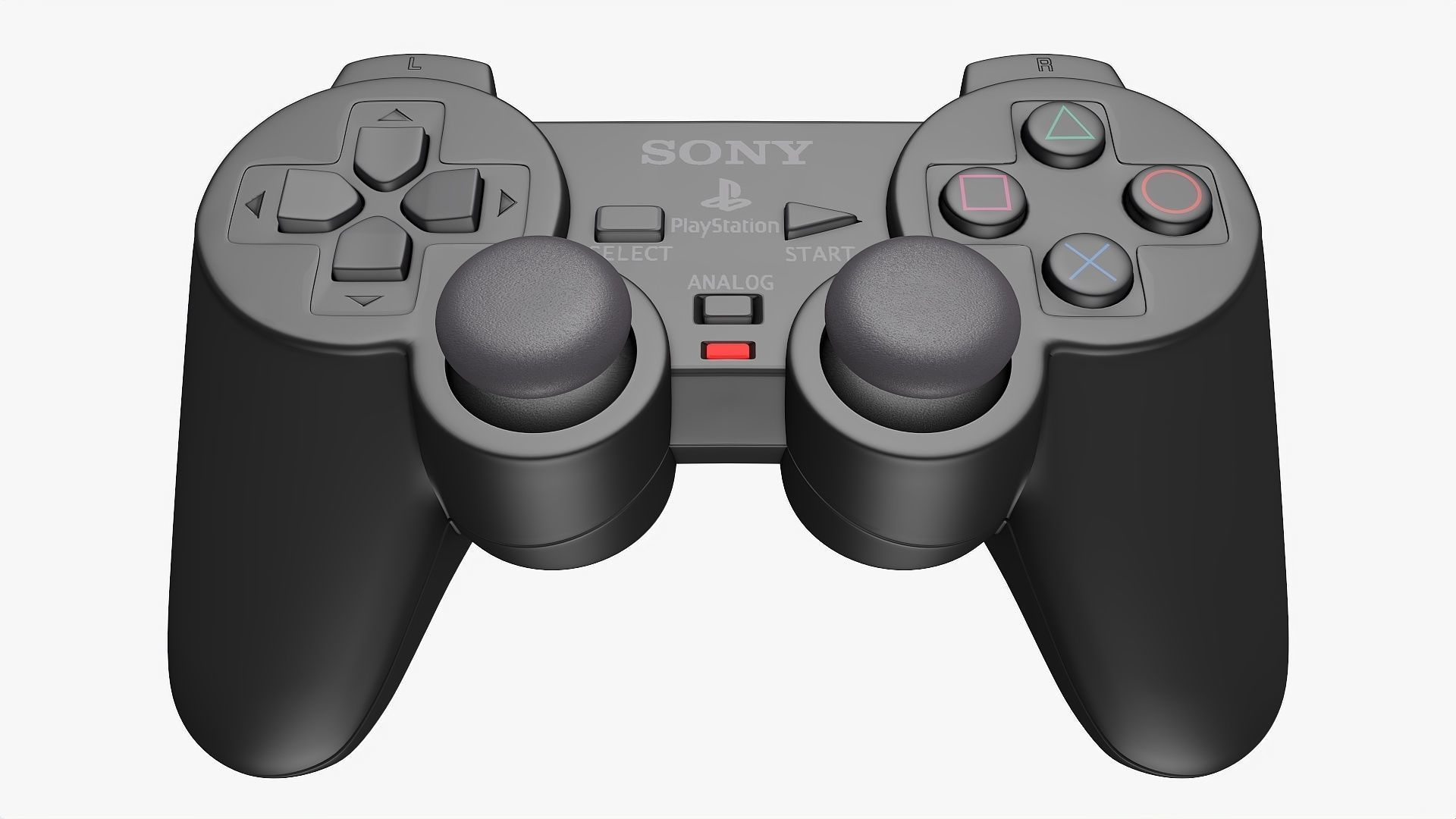 DualShock 2 Analog Controller 3D model_1