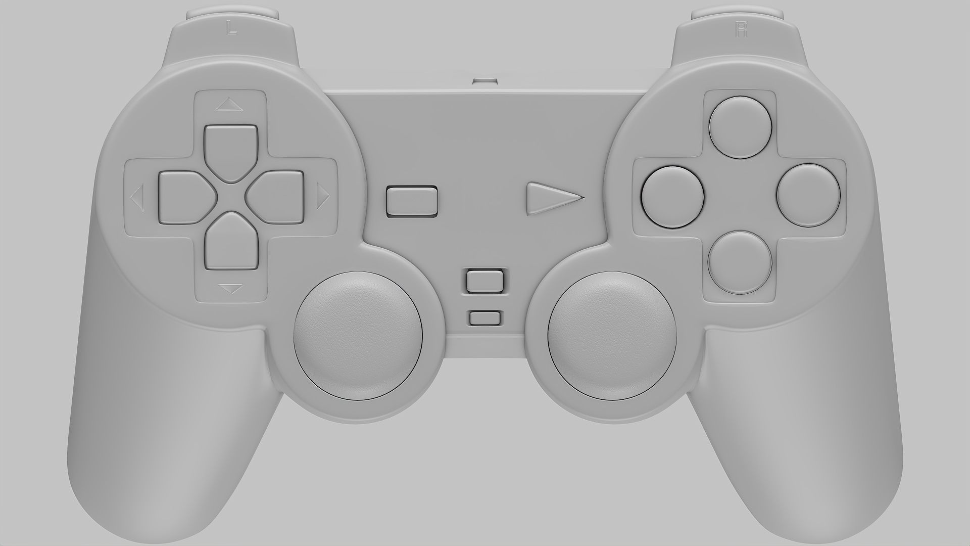 DualShock 2 Analog Controller 3D model_9