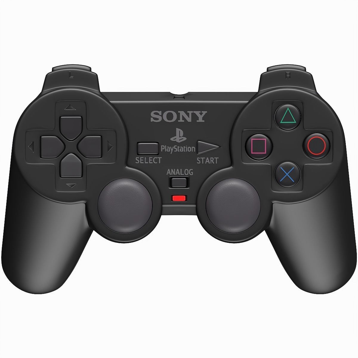 DualShock 2 Analog Controller 3D model_11