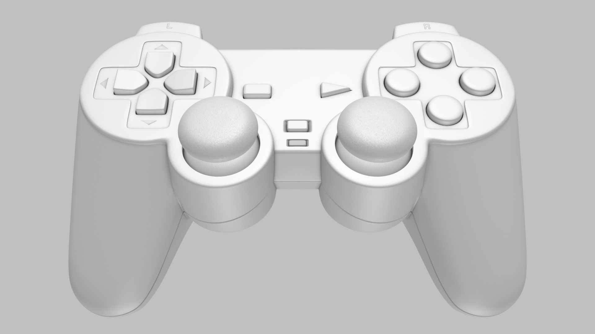 DualShock 2 Analog Controller 3D model_8