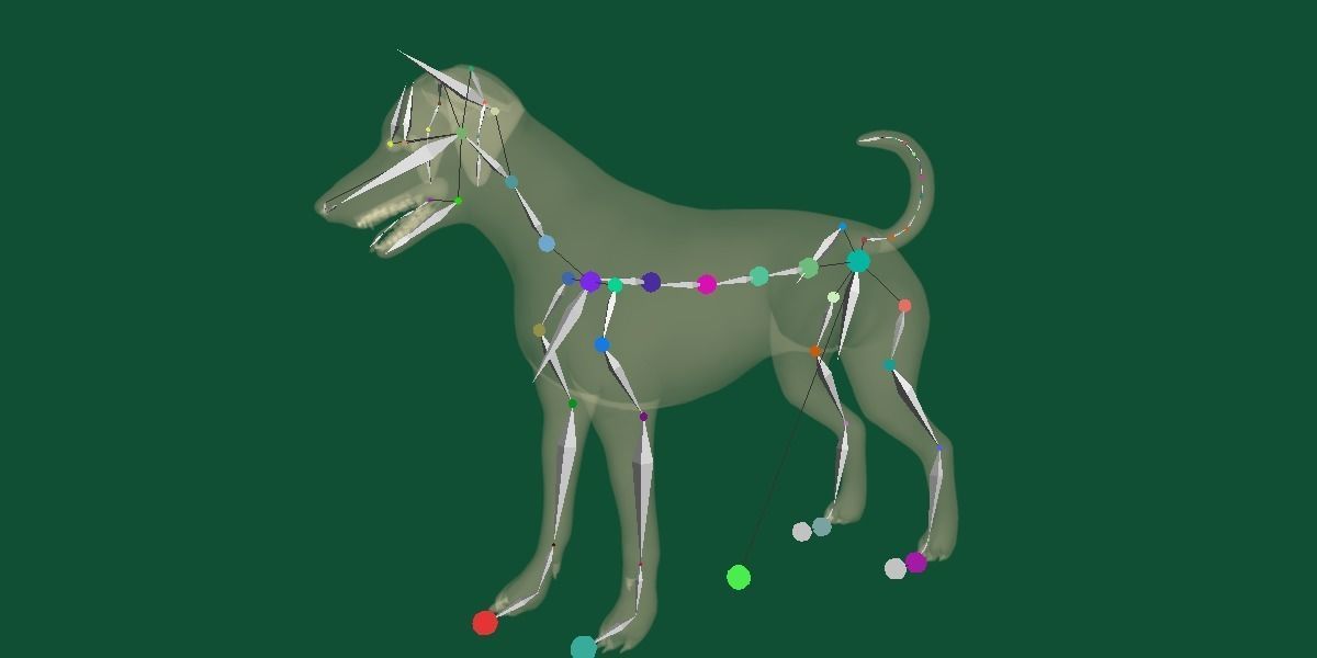 Dobermann Pinscher Dog Natural Breed 3D model_12