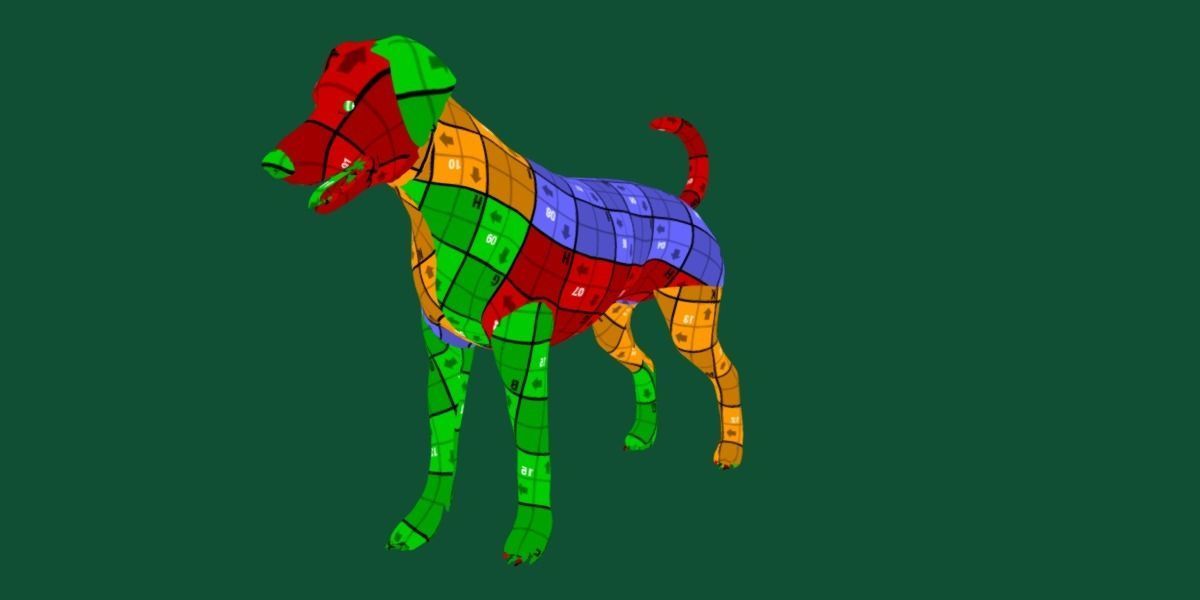 Dobermann Pinscher Dog Natural Breed 3D model_7