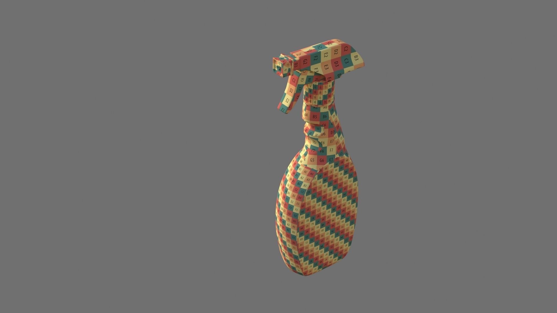 Spray Bottle Free low-poly 3D model_32