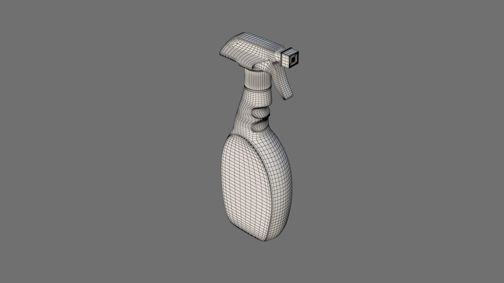 Spray Bottle Free low-poly 3D model_21
