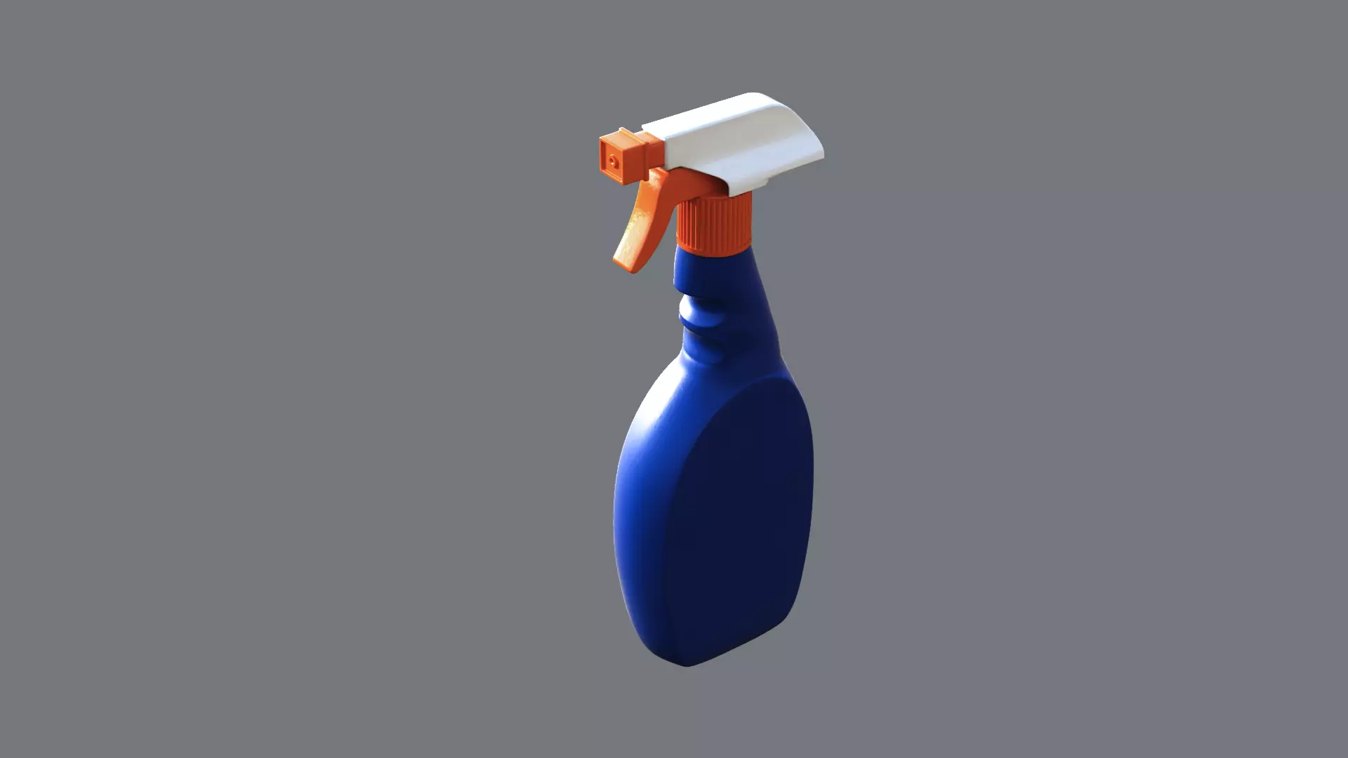 Spray Bottle Free low-poly 3D model_0