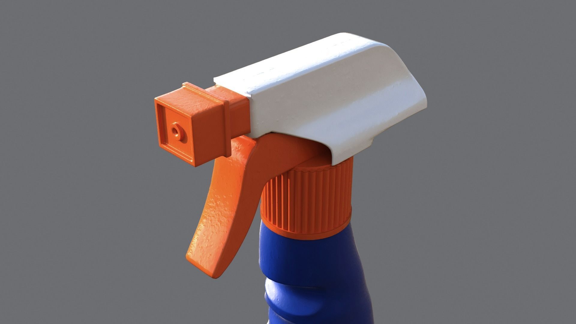 Spray Bottle Free low-poly 3D model_10