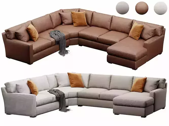 Crate and Barrel Axis sofa