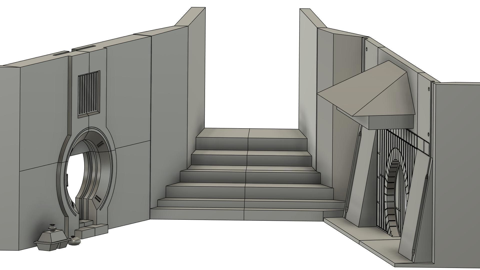 star wars Kijimi city episode 9 3D print model_4