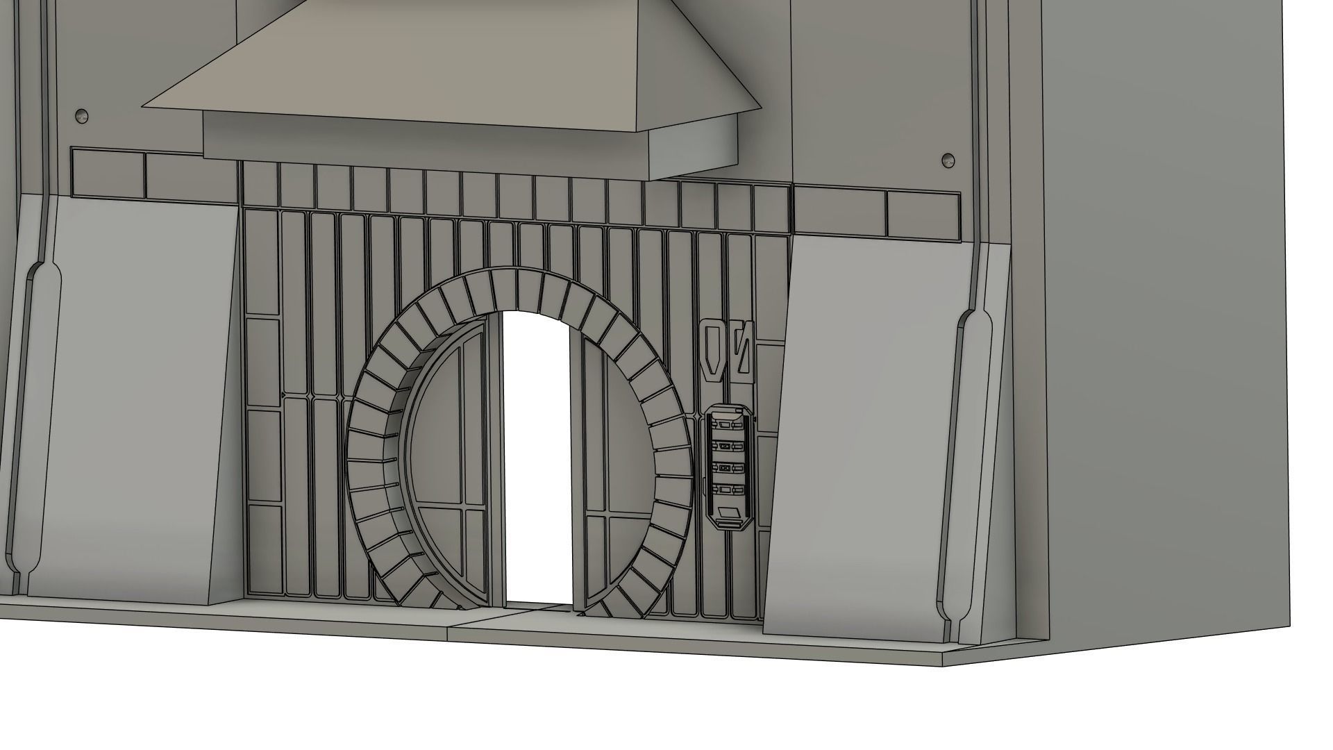 star wars Kijimi city episode 9 3D print model_16