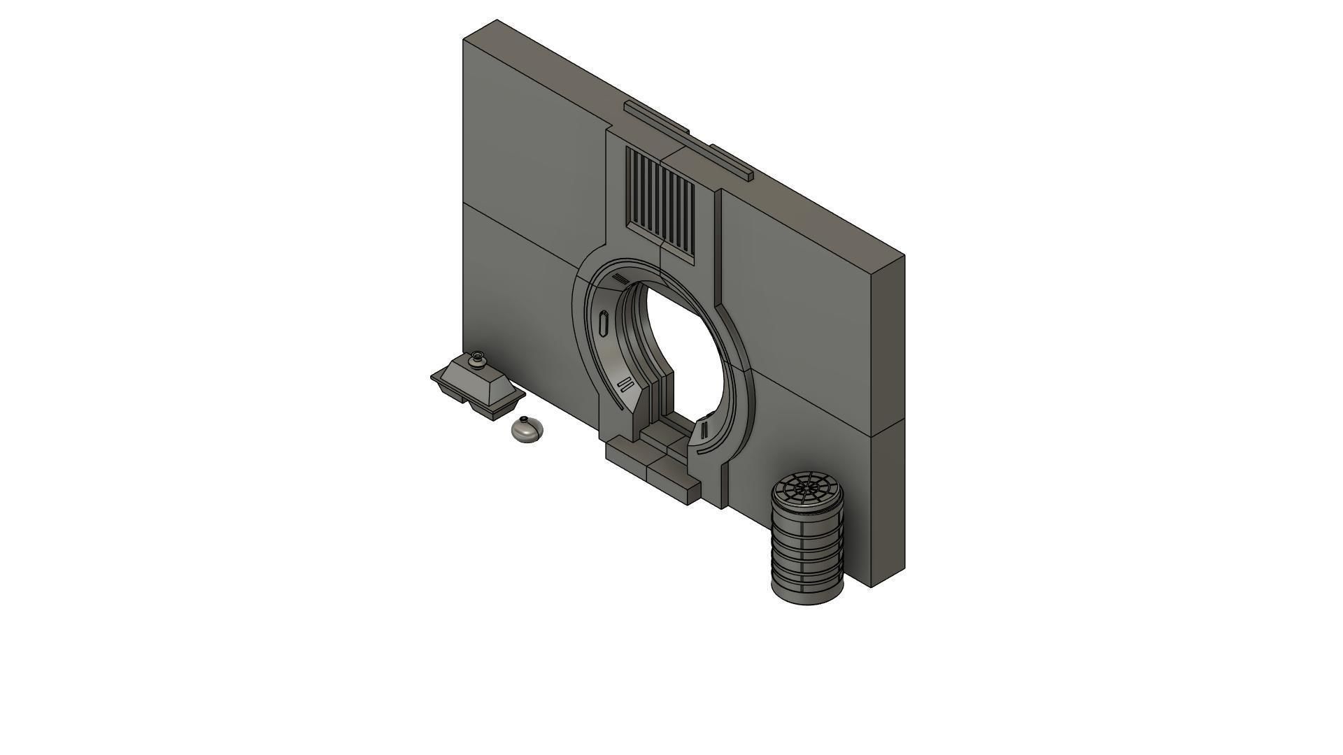 star wars Kijimi city episode 9 3D print model_8