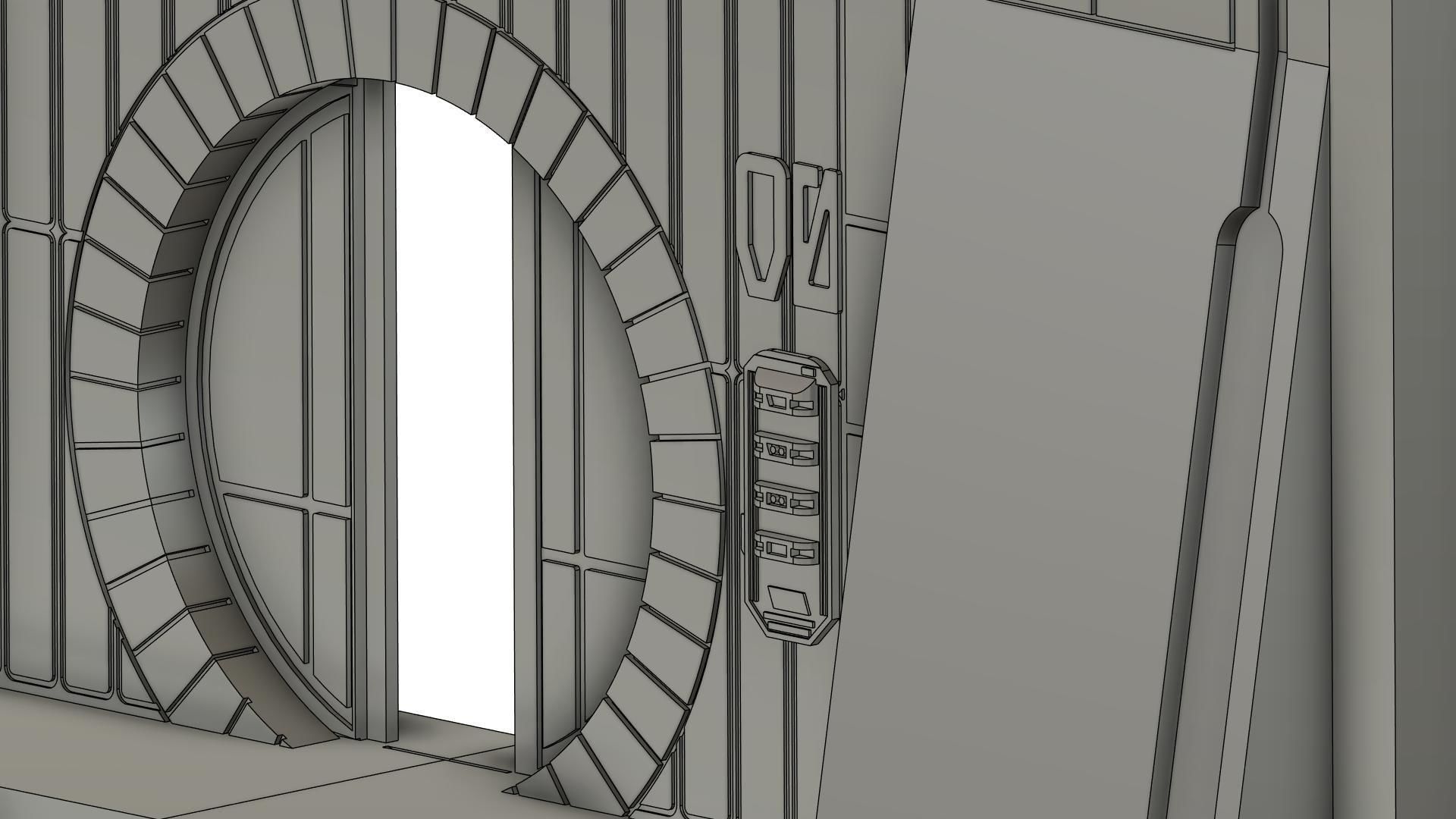 star wars Kijimi city episode 9 3D print model_17