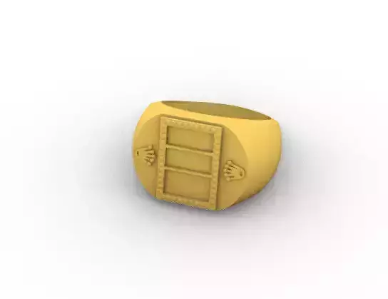 Men ring colombia  3D print model